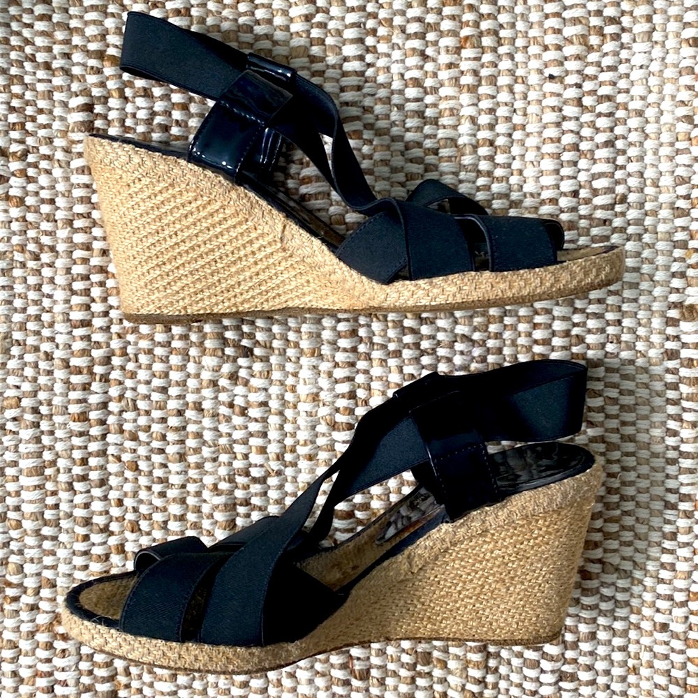 Andre Assous wedge heels, size 8